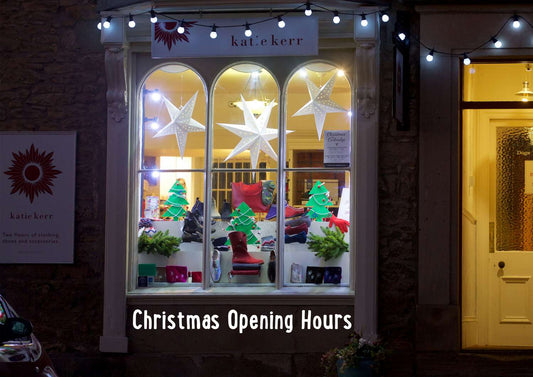 Christmas 2016 Opening Hours