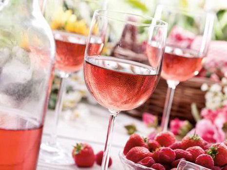 Summer - the season for Rosé and Sandals.