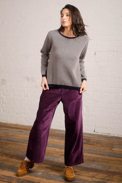 Cotton Velvet Trousers