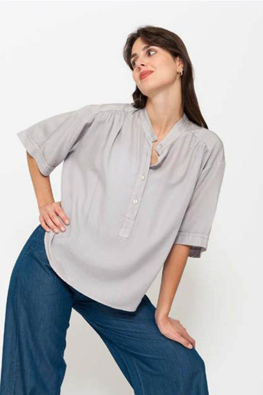 Shoulder Pleat 25010 Shirt