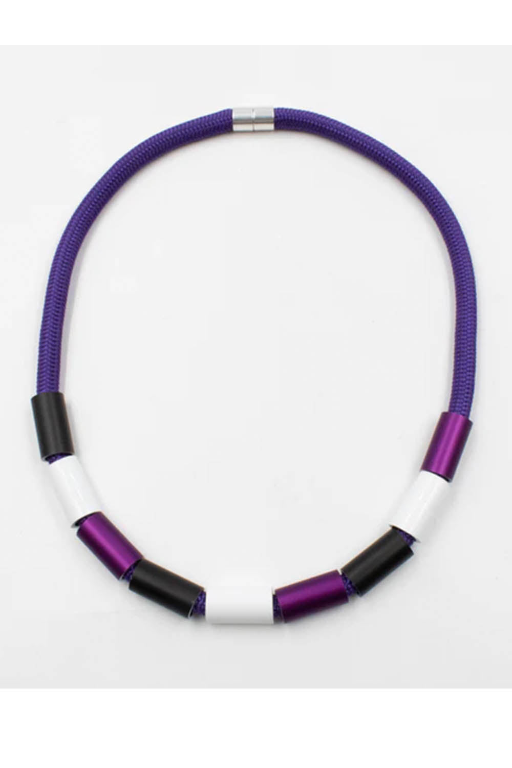 Beyond Simplicity Cylinder K2291 Necklace Purple