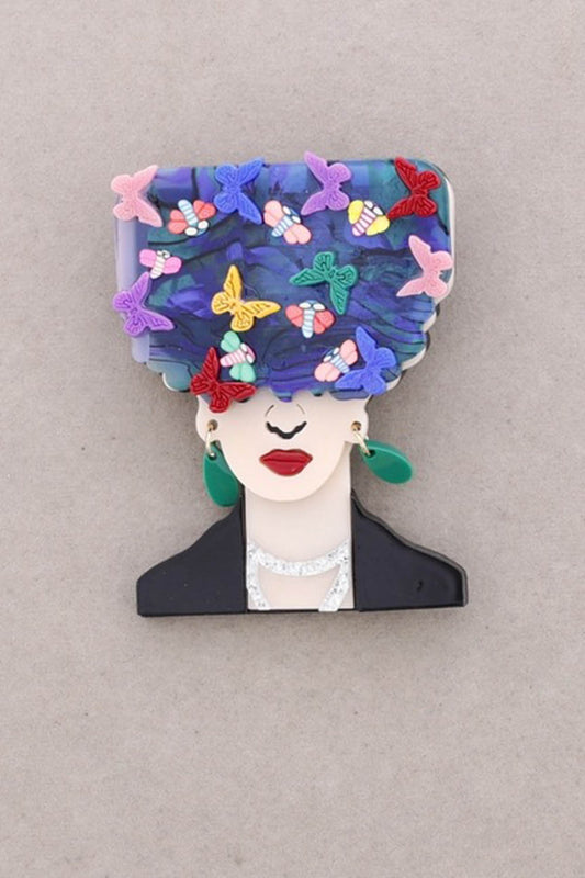 Frida Spring Butterfly Brooch