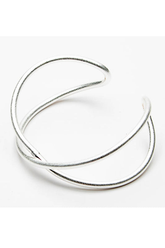 Crossover Wire Bangle