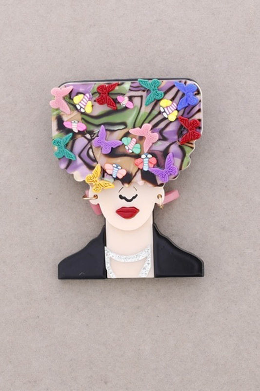 Frida Spring Butterfly Brooch