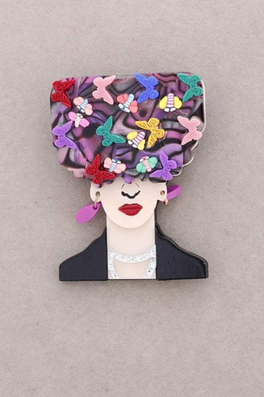 Frida Spring Butterfly Brooch