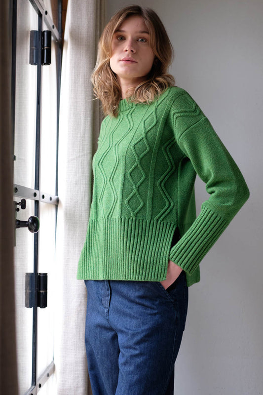 Elle Woollen Boxy Jumper