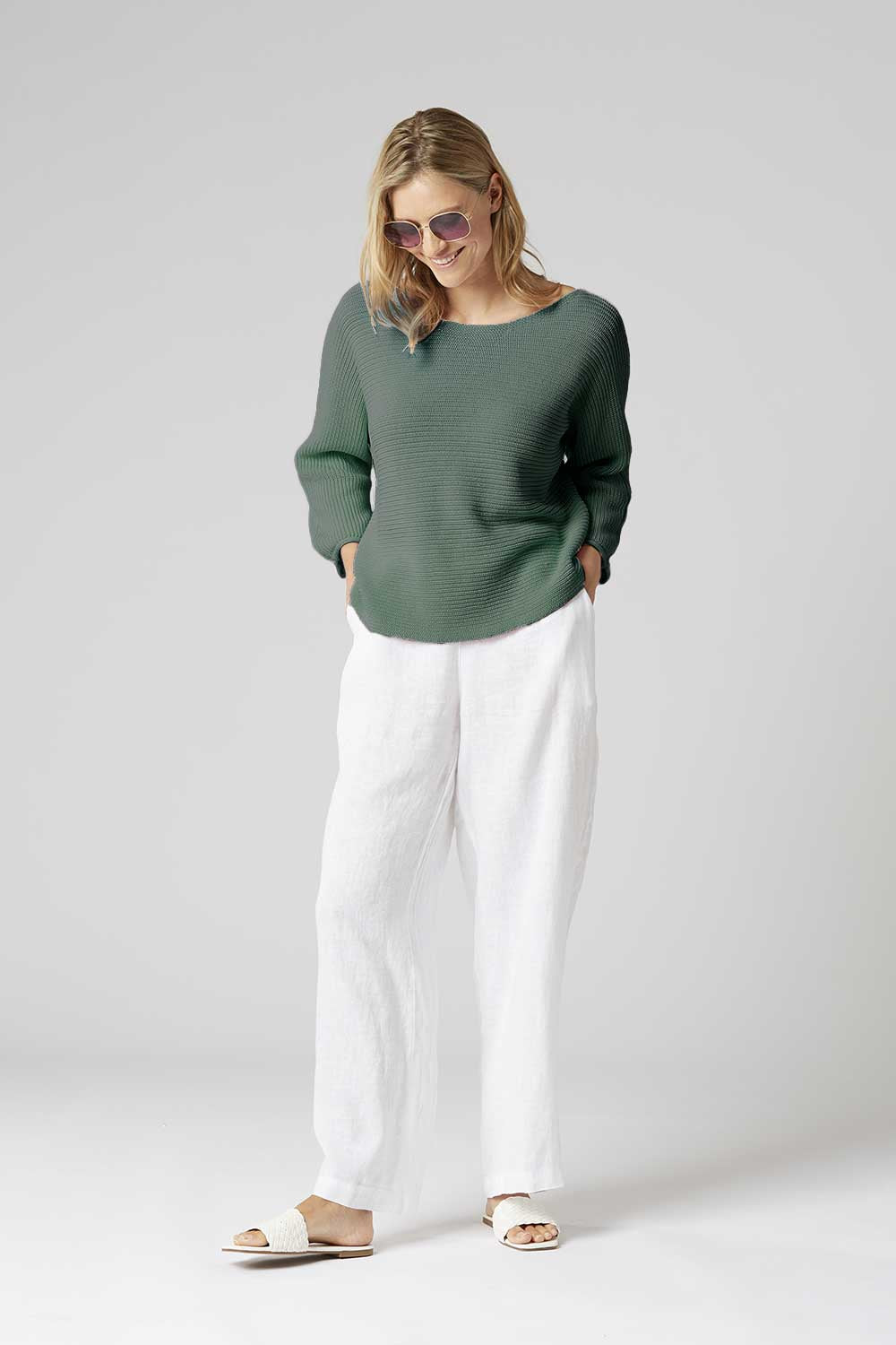 Ribbed 1581-026 Pullover