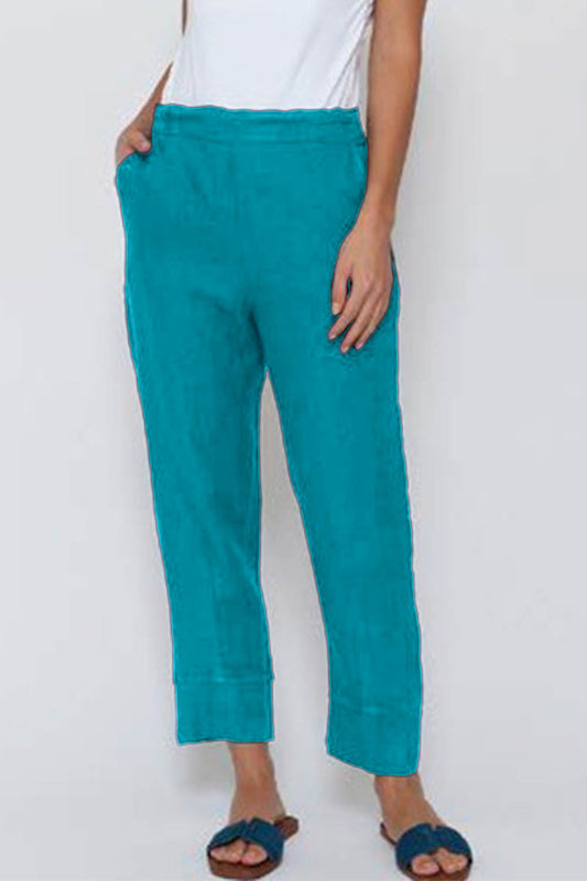 Linen Slim 18059 Trousers