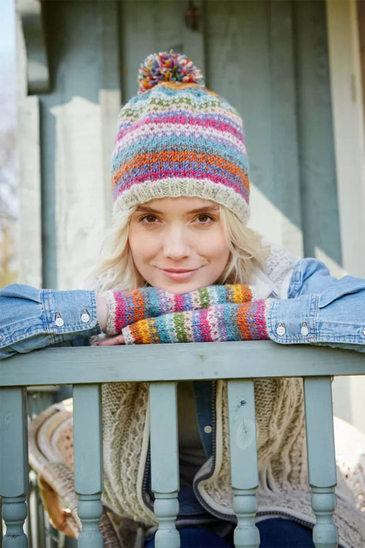 Villarica Wool Bobble Beanie