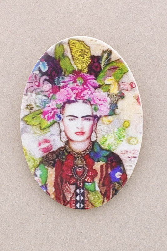 Sonata Frida Resin Oval Brooch Headpiece