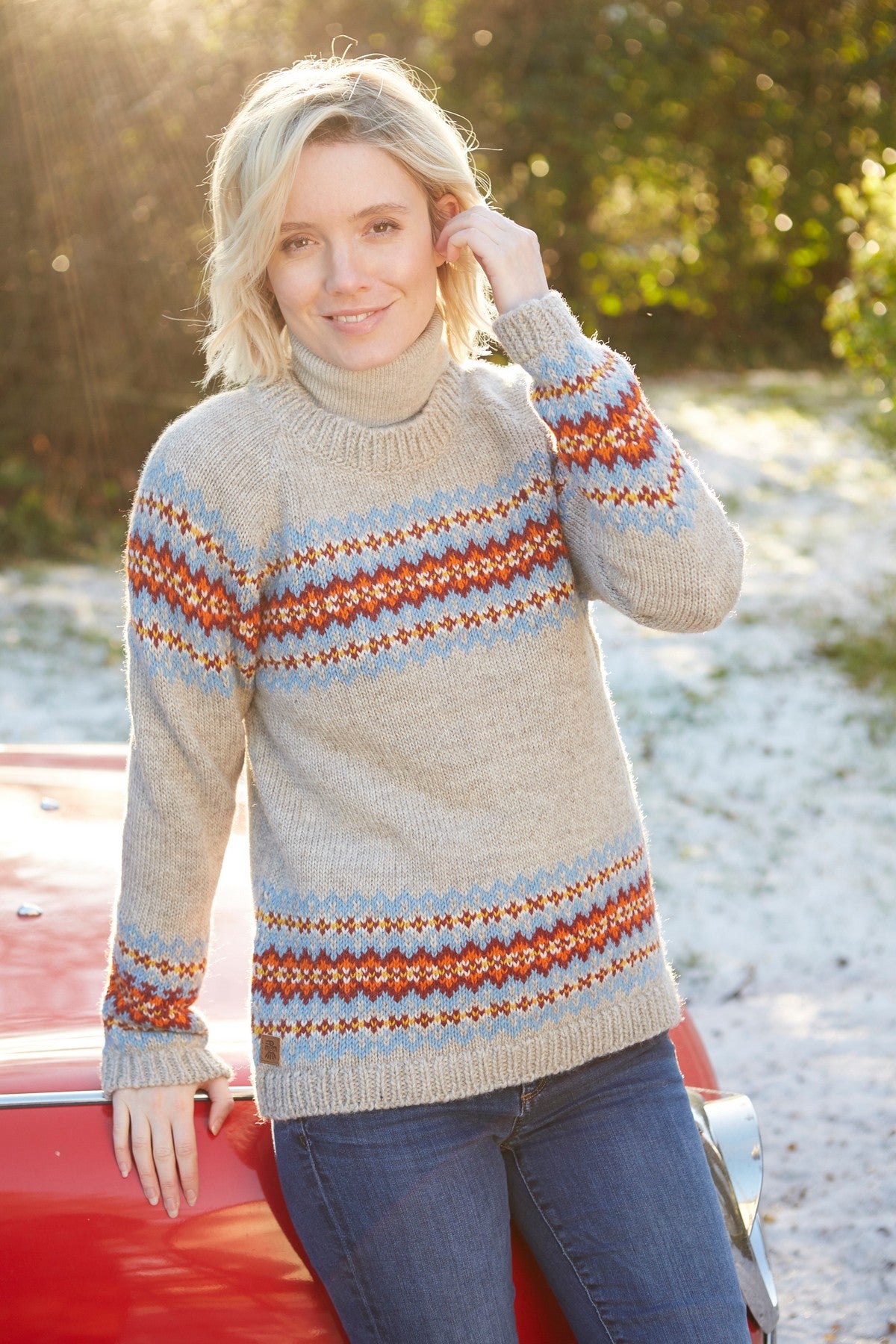 Pachamama Shetland Sweater Oatmeal