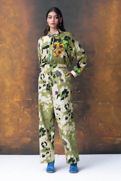 Spring Floral Pants