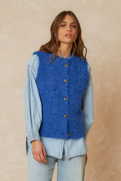 Marl Knitted Waistcoat