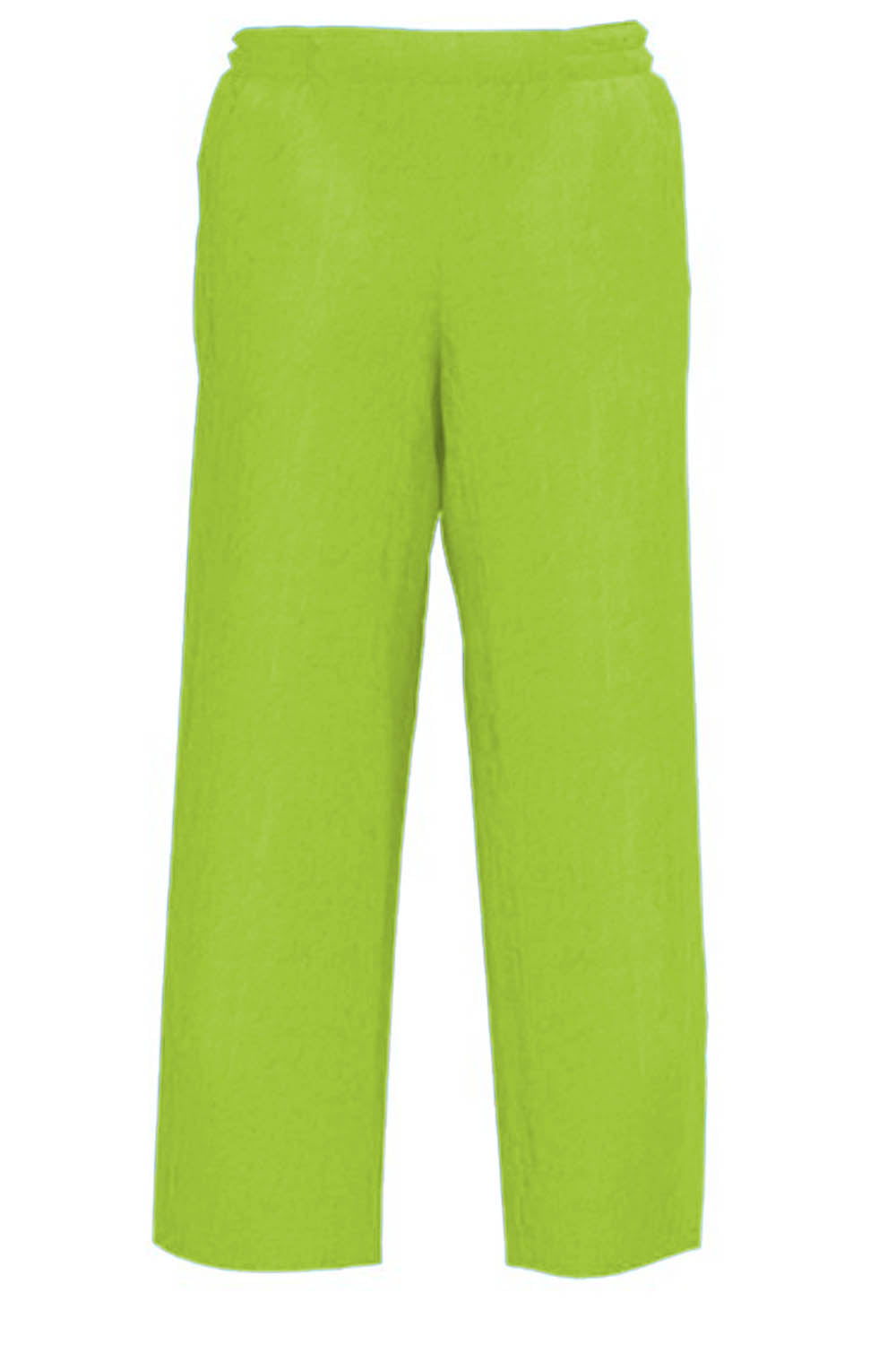 Vivid Woven Linen Trousers