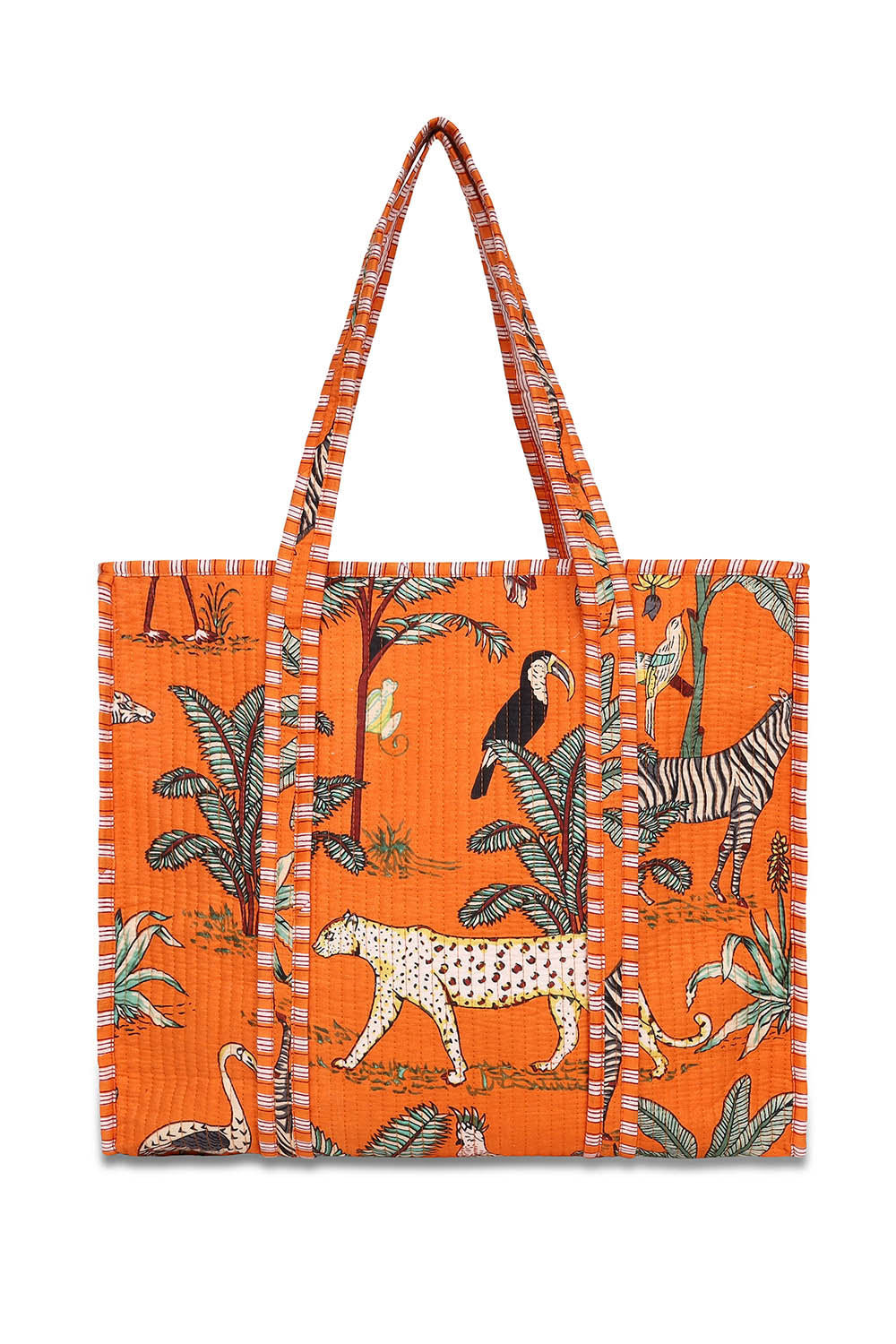 Conscious Yoga Collective Cotton Jungle Tote 