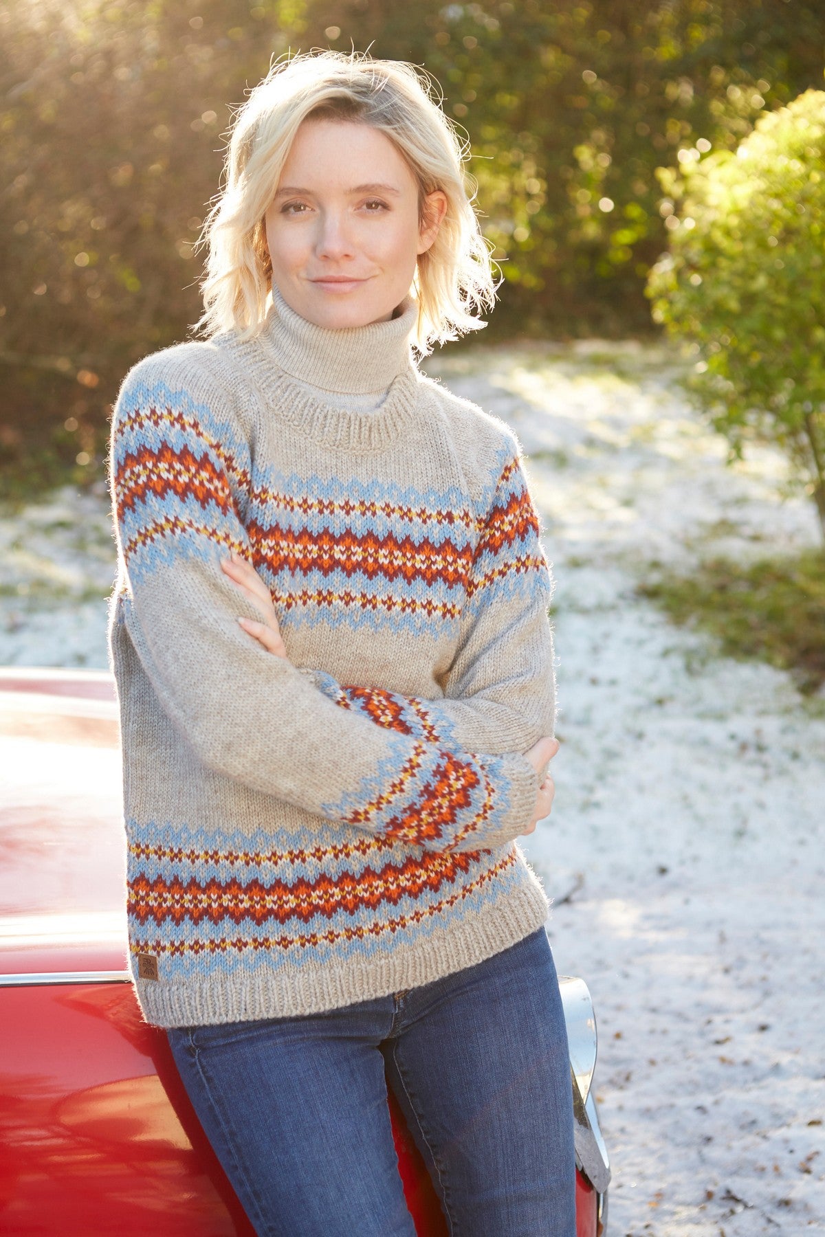 Pachamama Shetland Sweater Oatmeal