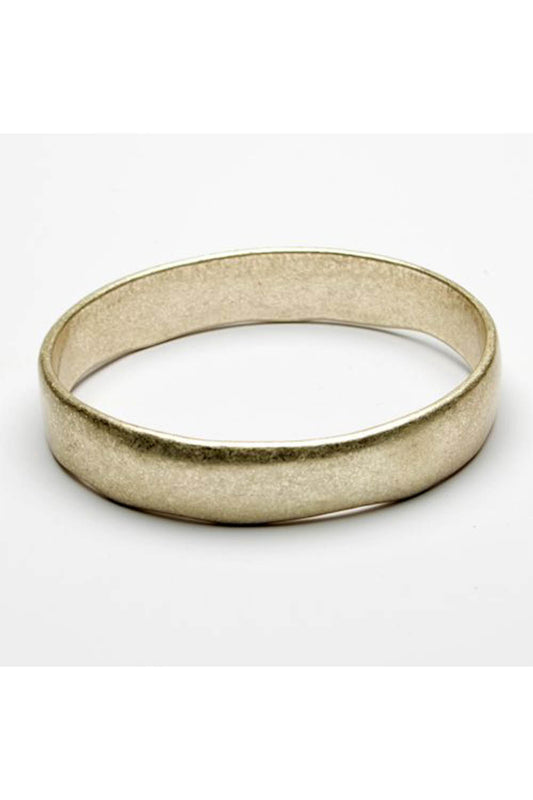 Simple Burnished Bangle