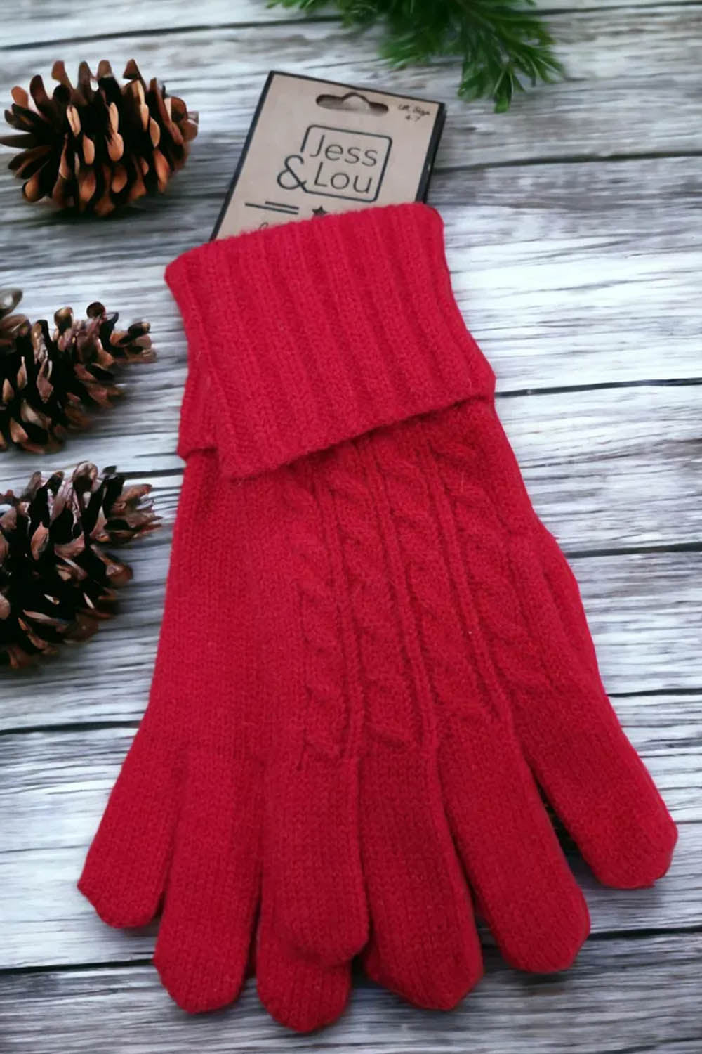 Cosy Cable Knit Gloves