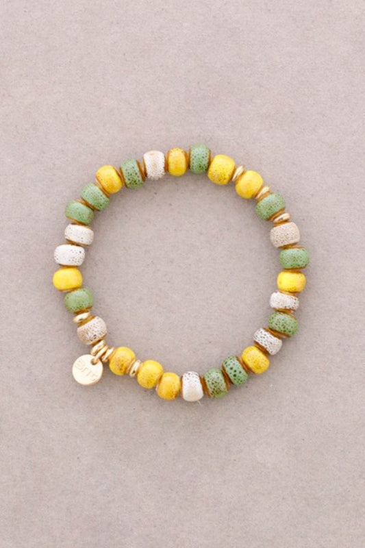 Ceramic Bead Bracelet