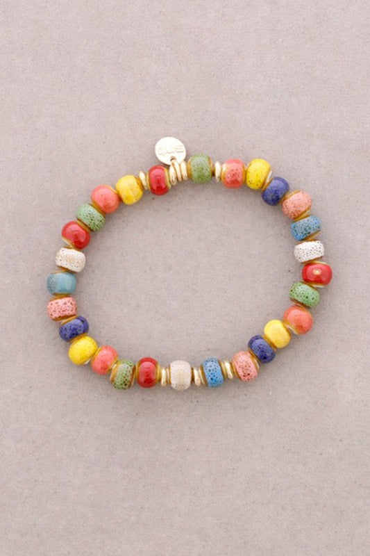 Ceramic Bead Bracelet