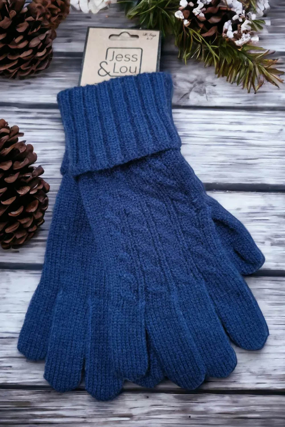 Cosy Cable Knit Gloves