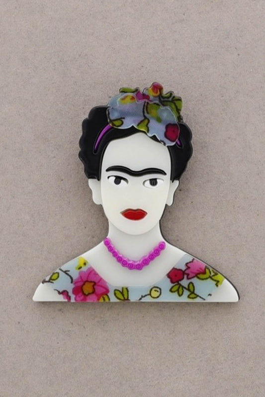 Frida Portrait Brooch