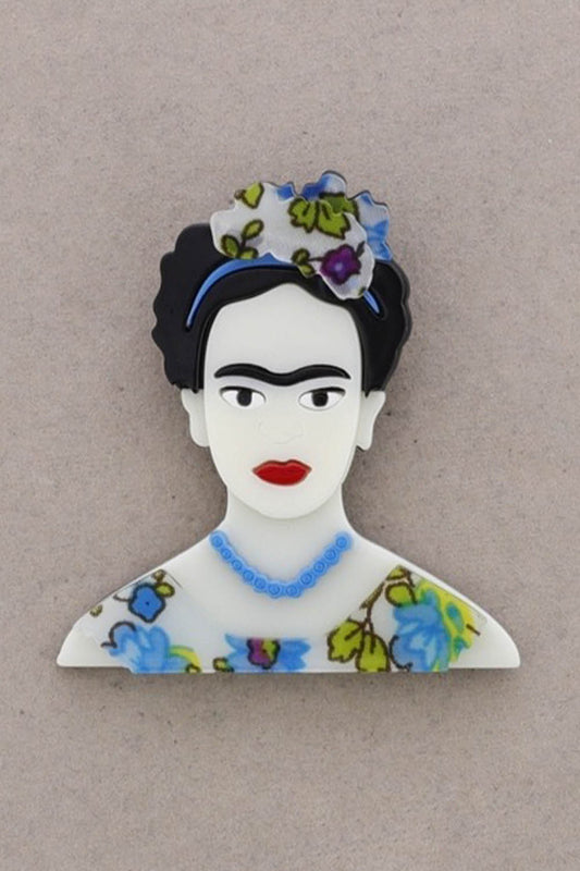 Frida Portrait Brooch