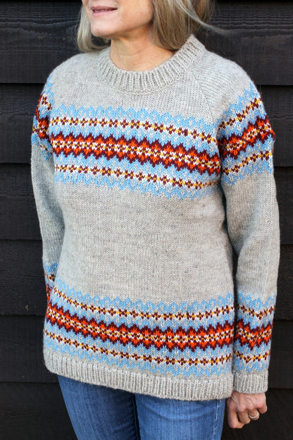 Pachamama Shetland Sweater Oatmeal