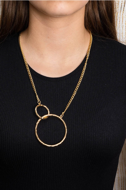 Entwined Circle Necklace