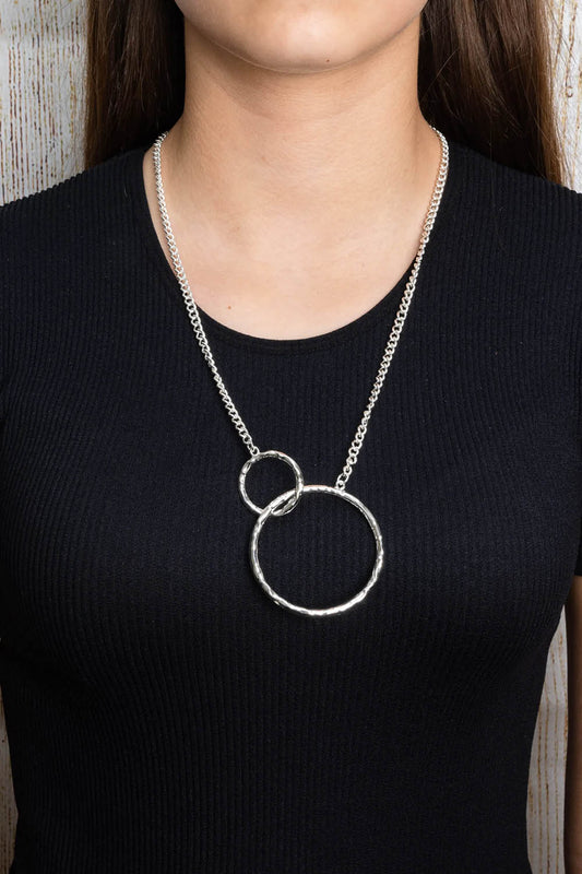 Entwined Circle Necklace