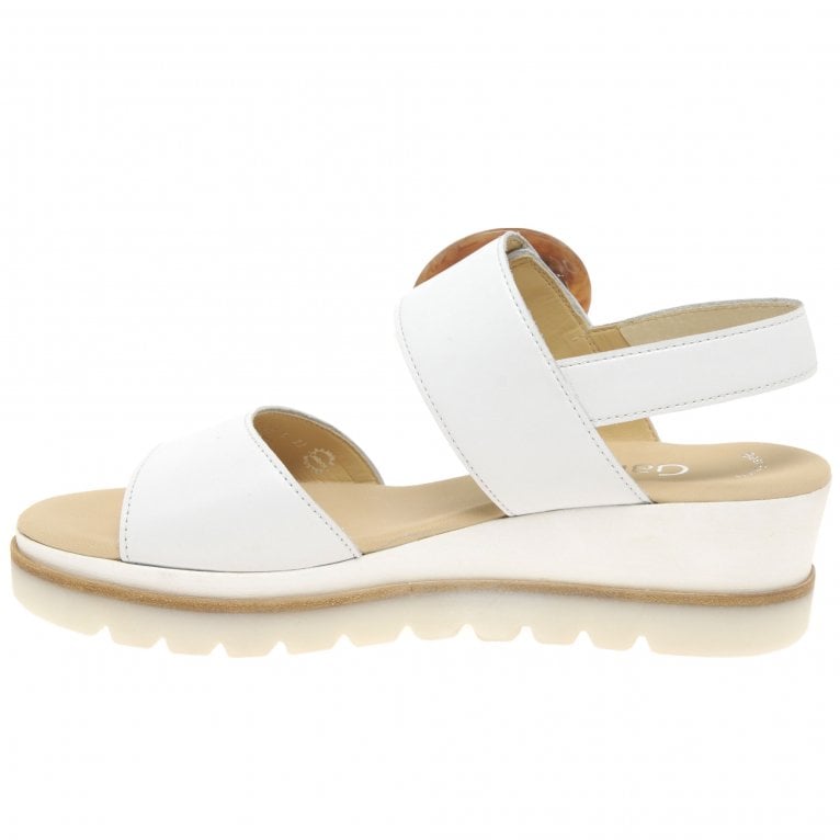 Gabor Shoes Yeo Sandal White