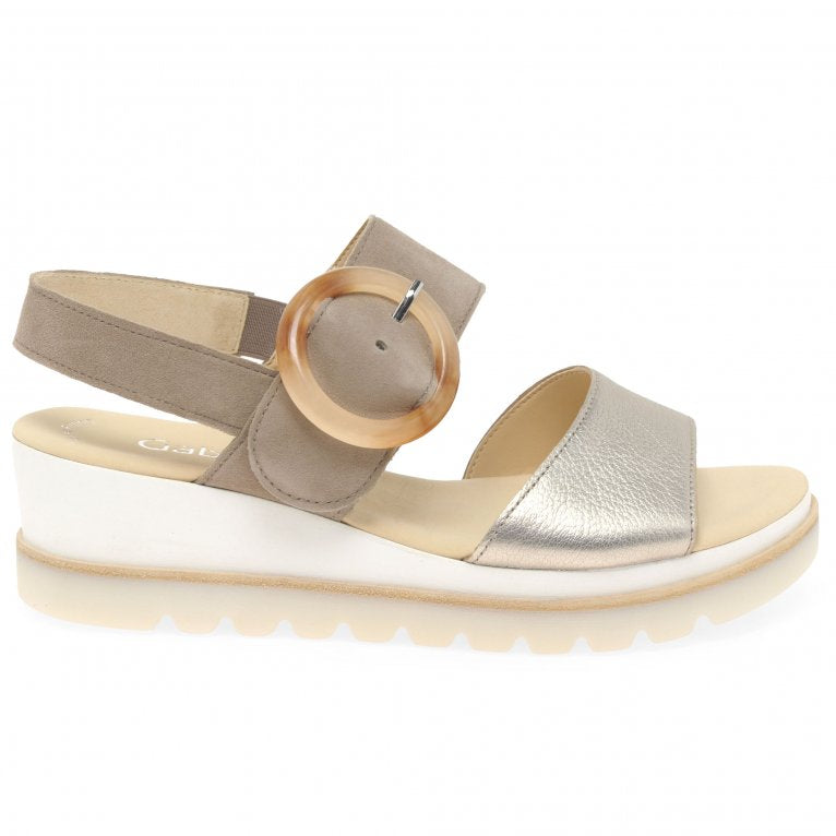 Gabor Shoes Yeo Sandal Beige