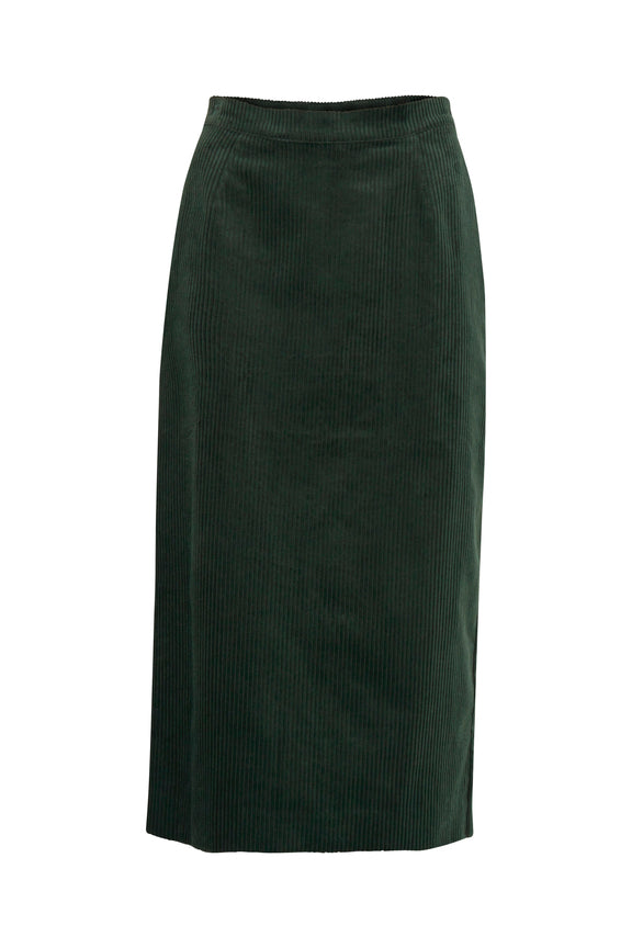 Ichi Bea Skirt Green