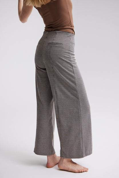 Ichi Kate Cameleon Trousers Nomad Brown