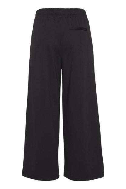 Ichi Kate Sus Wide Trousers Black 