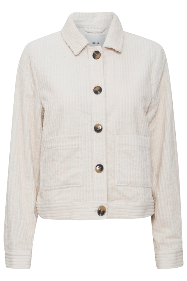 Ichi Enilla Jacket Birch Off-White