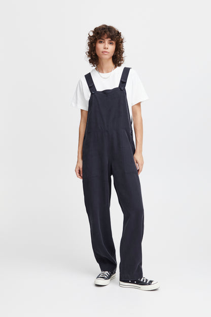 Ichi Soma Jumpsuit Dark Navy Blue