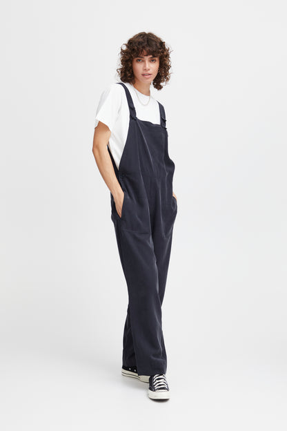 Ichi Soma Jumpsuit Dark Navy Blue