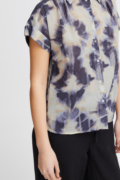 Ichi Emeretta Shirt Tie Dye