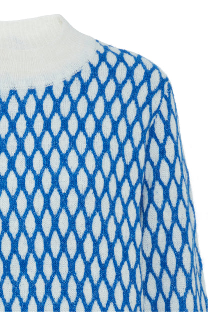 Kamara Net Pattern Pullover