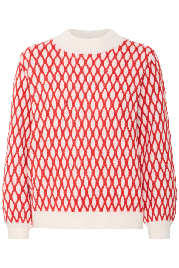 Kamara Net Pattern Pullover