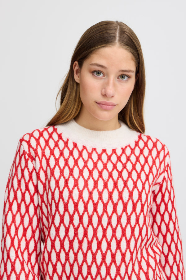 Kamara Net Pattern Pullover