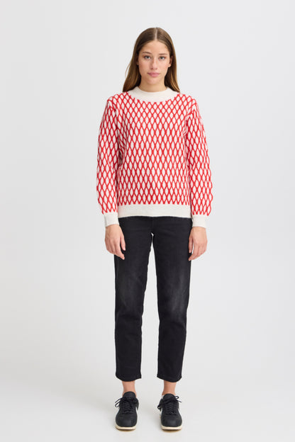 Kamara Net Pattern Pullover