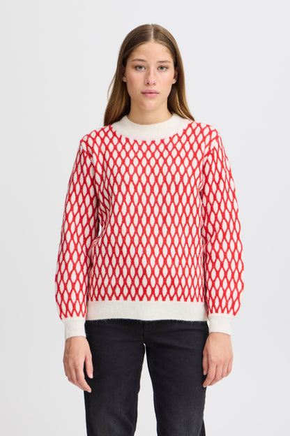 Kamara Net Pattern Pullover