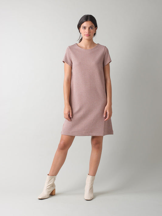 Indi & Cold Lili Dress Tricot Terracotta