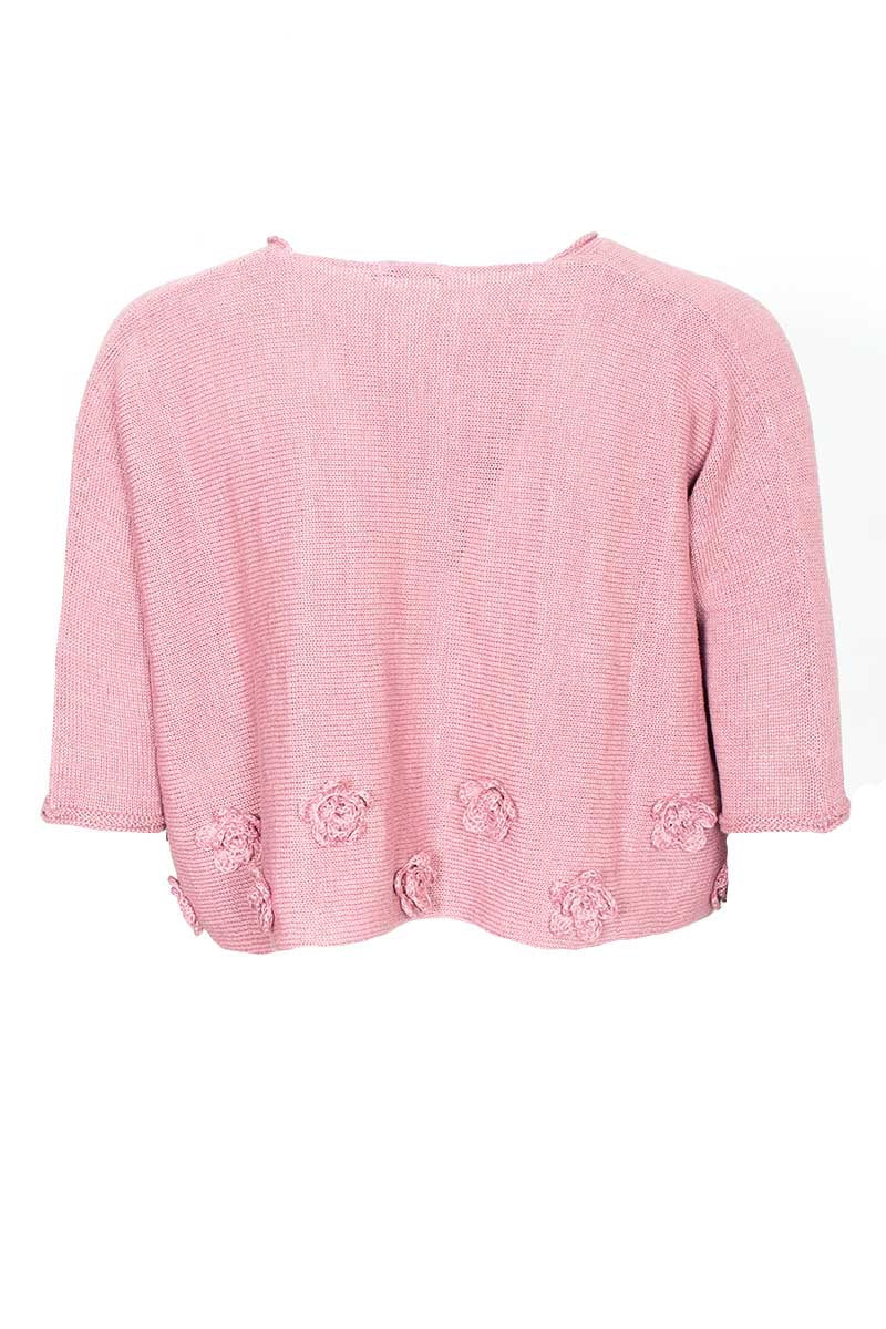 Grizas Pink Flowers 6645 Sweater