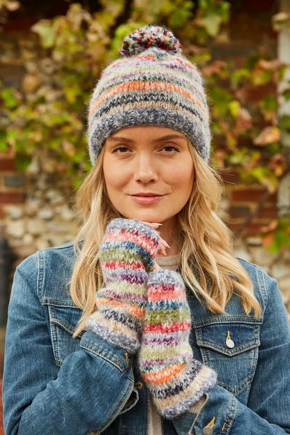 Corico Wool Bobble Beanie