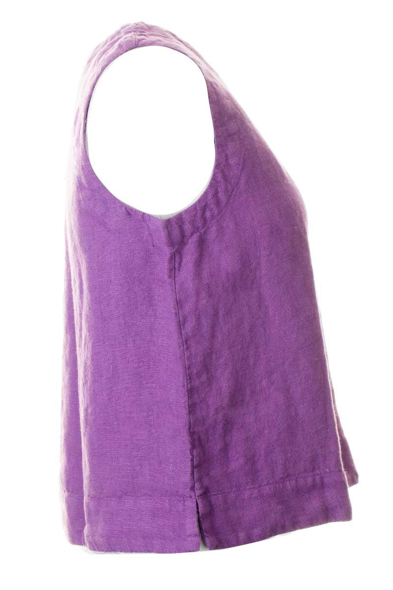 Cut Loose Shell Top Damson