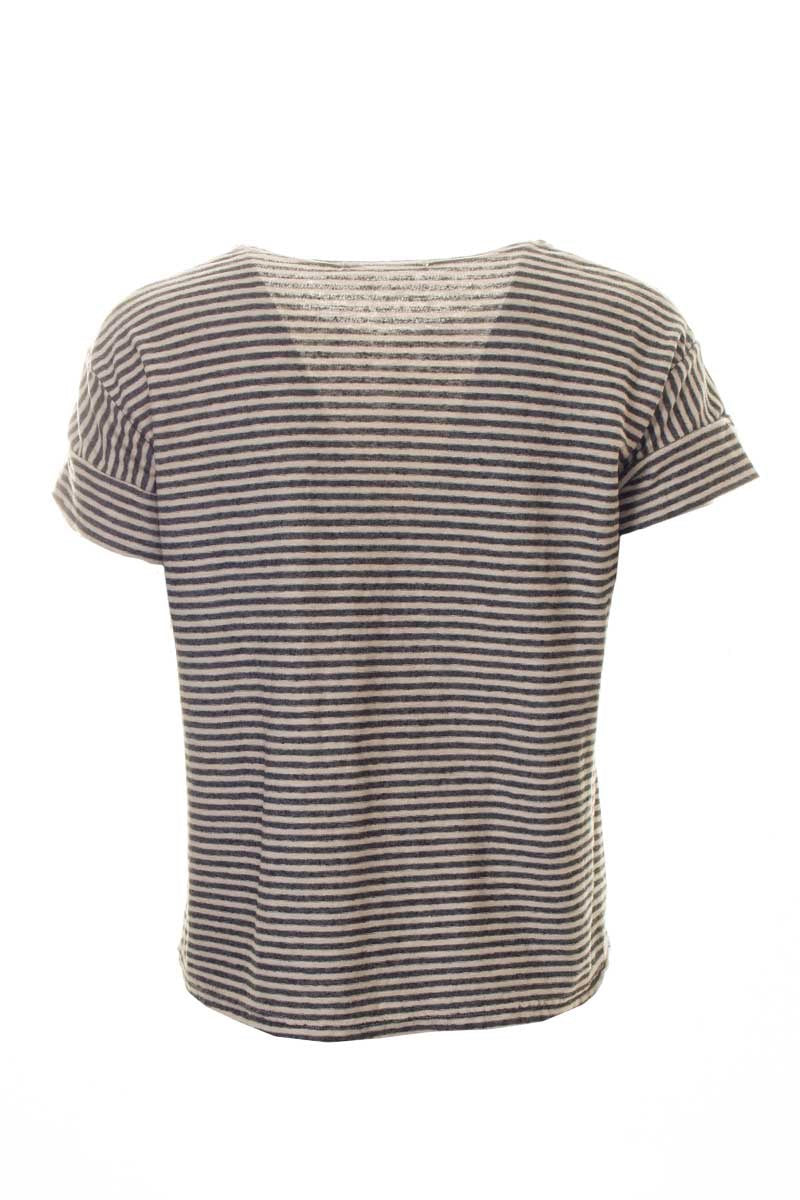 Cut Loose Mini Stripe Top Rye