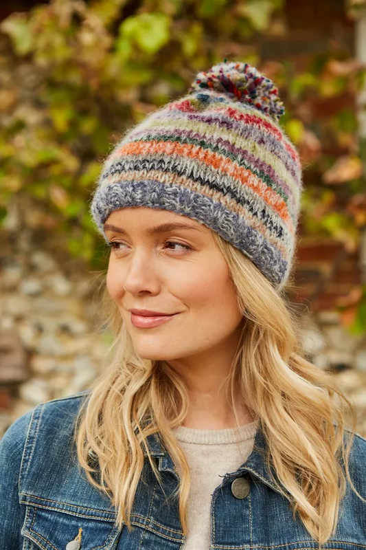 Corico Wool Bobble Beanie